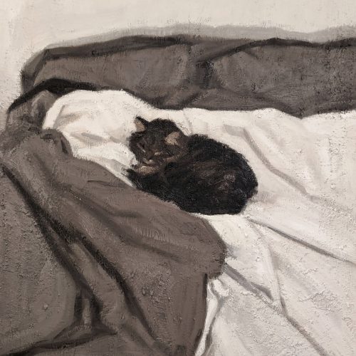 Maxime-Biou-Epithete-lit-blanc-116x89-huile-sur-toile-2022-2