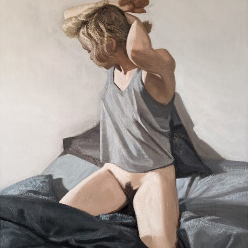 Maxime-Biou-Eve-cheveux-130x97-huile-sur-toile-2022-2