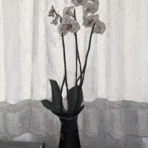 Maxime-Biou-Orchidee-92x65-huile-sur-toile-2022