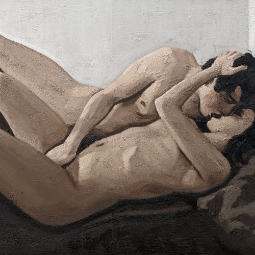 Maxime-Biou-couple-89x116-huile-sur-toile-2022