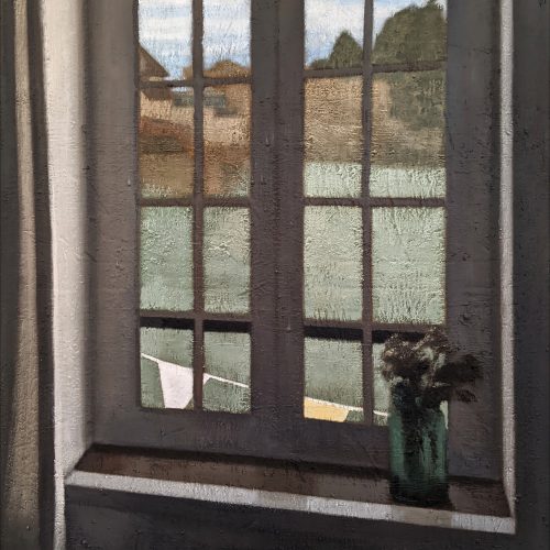 Maxime-Biou-fenetre-Marolles-100x81-huile-sur-toile-2023