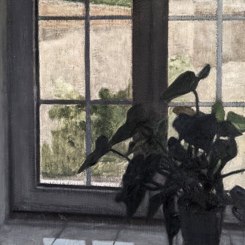 Maxime-Biou-fenetre-Marolles-92x73-huile-sur-toile-2023