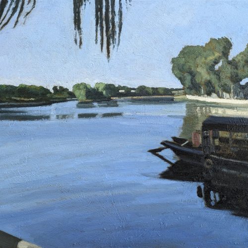 Maxime-Biou-Grand-Lac de-Pekin-54x65-huile-sur-toile-2024_2