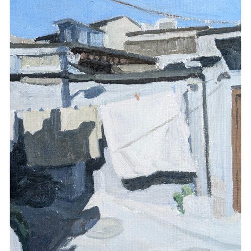 Maxime-Biou-Hutong-35x27-huile-sur-toile-2024_2_2