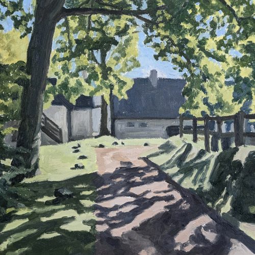 Maxime-Biou-Jardin-Dina-Vierny-38x46-huile-sur-toile-2024-2