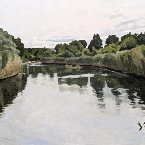 Maxime-Biou-Letang-du-parc-des-guilands-89x130-huile-sur-toile-2024