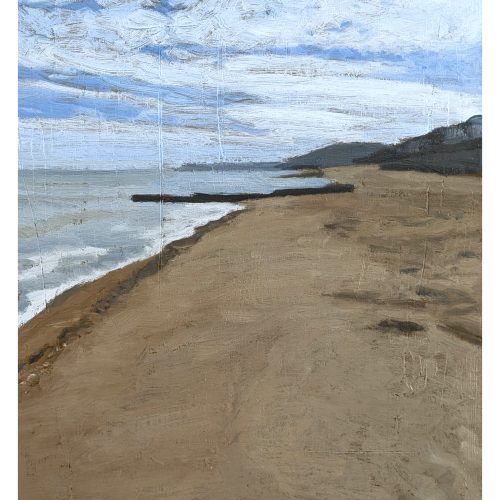 Maxime-Biou-Plage-Cabourg-41x33-huile-sur-toile-2024-2_2