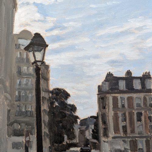 Maxime-Biou-Montmartre-I-35x27-huile-sur-toile-2025