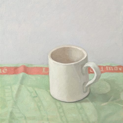 Maxime-Biou-Tasse-serviette-verte-35x27-huile-sur-toile-2025-4